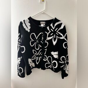 Vintage Floral Sweater
